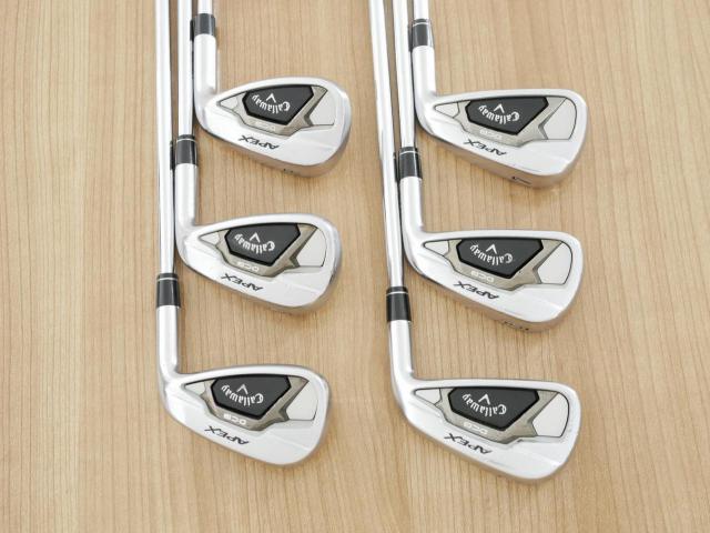 Iron set : Callaway : ชุดเหล็ก Callaway APEX DCB Forged (ปี 2022) มีเหล็ก 5-Pw (6 ชิ้น) ก้านเหล็ก NS Pro ZELOS 7 Flex S