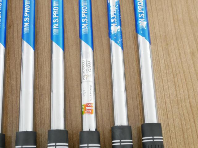 Iron set : Callaway : ชุดเหล็ก Callaway APEX DCB Forged (ปี 2022) มีเหล็ก 5-Pw (6 ชิ้น) ก้านเหล็ก NS Pro ZELOS 7 Flex S