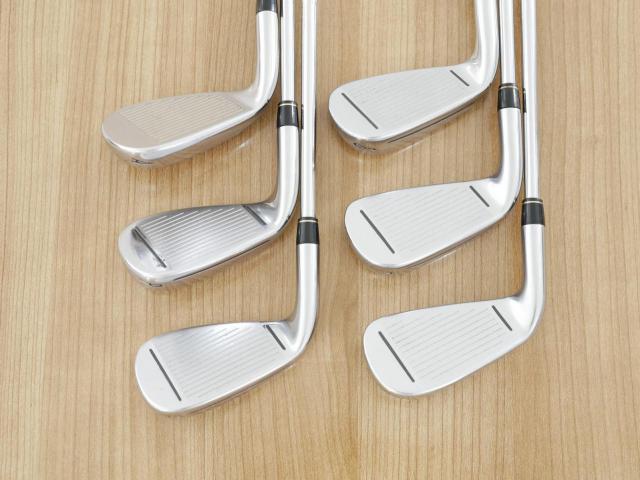 Iron set : Taylormade : ชุดเหล็ก Taylormade Gloire G (รุ่นท๊อปสุด ตีไกลมากๆ เหล็ก 7 Loft 26.5 หน้าเด้ง) มีเหล็ก 6-Pw,Aw (6 ชิ้น) ก้านเหล็ก NS Pro 830 Flex S