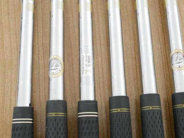 Iron set : Taylormade : ชุดเหล็ก Taylormade Gloire G (รุ่นท๊อปสุด ตีไกลมากๆ เหล็ก 7 Loft 26.5 หน้าเด้ง) มีเหล็ก 6-Pw,Aw (6 ชิ้น) ก้านเหล็ก NS Pro 830 Flex S