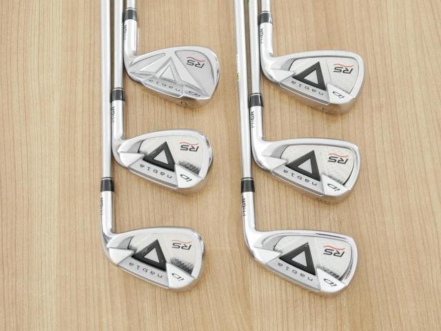 Iron set : PRGR : ชุดเหล็ก PRGR ID Nabla RS Titan Face (ปี 2015 หน้าเด้ง ตีไกล) มีเหล็ก 5-Pw (6 ชิ้น) ก้านกราไฟต์ Mitsubishi Rayon M-40 (Flex SR)