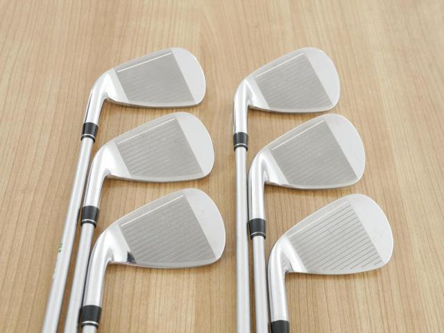 Iron set : PRGR : ชุดเหล็ก PRGR ID Nabla RS Titan Face (ปี 2015 หน้าเด้ง ตีไกล) มีเหล็ก 5-Pw (6 ชิ้น) ก้านกราไฟต์ Mitsubishi Rayon M-40 (Flex SR)