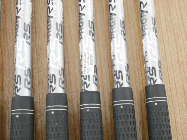 Iron set : PRGR : ชุดเหล็ก PRGR ID Nabla RS Titan Face (ปี 2015 หน้าเด้ง ตีไกล) มีเหล็ก 5-Pw (6 ชิ้น) ก้านกราไฟต์ Mitsubishi Rayon M-40 (Flex SR)