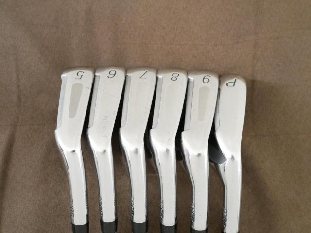 Iron set : PRGR : ชุดเหล็ก PRGR ID Nabla RS Titan Face (ปี 2015 หน้าเด้ง ตีไกล) มีเหล็ก 5-Pw (6 ชิ้น) ก้านกราไฟต์ Mitsubishi Rayon M-40 (Flex SR)