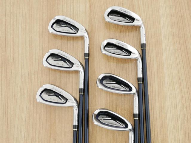 Iron set : Mizuno : ชุดเหล็ก Mizuno JPX E500 Ti-Face มีเหล็ก 6-Pw,Aw,Sw (7 ชิ้น) ก้านกราไฟต์ Flex SR
