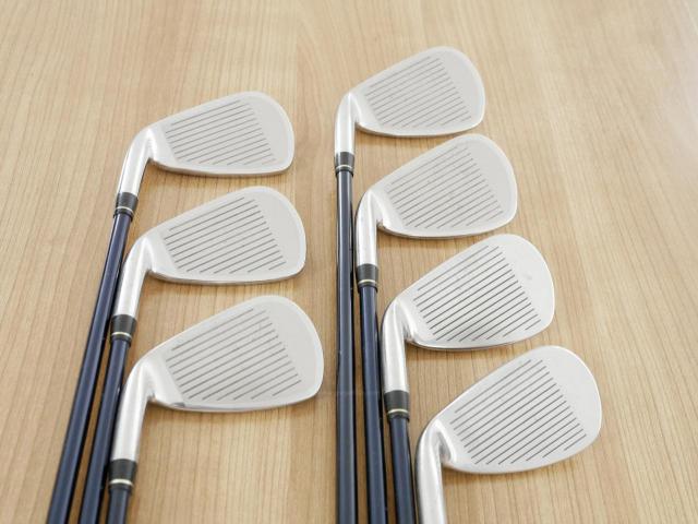 Iron set : Mizuno : ชุดเหล็ก Mizuno JPX E500 Ti-Face มีเหล็ก 6-Pw,Aw,Sw (7 ชิ้น) ก้านกราไฟต์ Flex SR