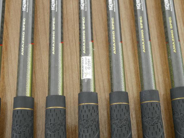 Iron set : Honma : **ก้าน 3 ดาว** ชุดเหล็ก Honma TwinMarks MG818 (รุ่นหายากก) มีเหล็ก 5-11,Sw (8 ชิ้น) ก้านกราไฟต์ ARMRQ 851 Flex R (3 ดาว)