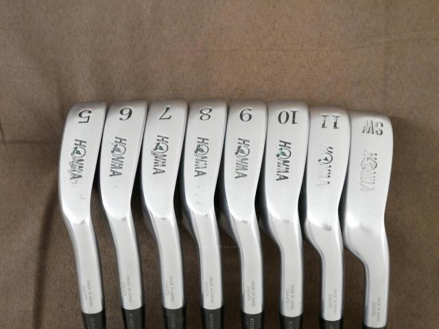 Iron set : Honma : ชุดเหล็ก Honma TwinMarks AP-701 มีเหล็ก 5-11,Sw (8 ชิ้น) ก้านกราไฟต์ Flex S