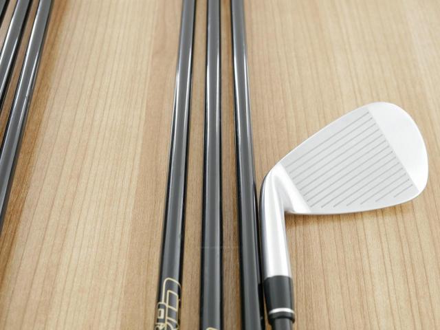 Iron set : Honma : ชุดเหล็ก Honma Tour World TR21X (ออกปี 2021 ตีง่าย ไกล) มีเหล็ก 5-11 (7 ชิ้น) ก้านกราไฟต์ Honma Vizard TR20-65 Flex R