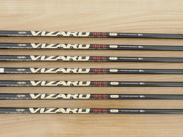 Iron set : Honma : ชุดเหล็ก Honma Tour World TR21X (ออกปี 2021 ตีง่าย ไกล) มีเหล็ก 5-11 (7 ชิ้น) ก้านกราไฟต์ Honma Vizard TR20-65 Flex R