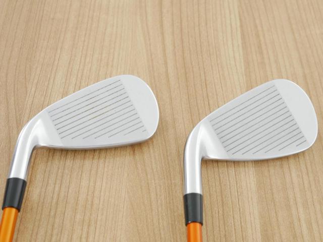 Iron set : Titleist : ชุดเหล็ก Titleist VG3 Type D Forged (ปี 2017 Japan Spec. ตีง่ายและไกลที่สุดของ Titleist) มีเหล็ก 5-Pw (6 ชิ้น) ก้านกราไฟต์ Tour AD AD-65 II Flex R