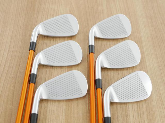 Iron set : Titleist : ชุดเหล็ก Titleist VG3 Type D Forged (ปี 2017 Japan Spec. ตีง่ายและไกลที่สุดของ Titleist) มีเหล็ก 5-Pw (6 ชิ้น) ก้านกราไฟต์ Tour AD AD-65 II Flex R