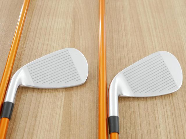 Iron set : Titleist : ชุดเหล็ก Titleist VG3 Type D Forged (ปี 2017 Japan Spec. ตีง่ายและไกลที่สุดของ Titleist) มีเหล็ก 5-Pw (6 ชิ้น) ก้านกราไฟต์ Tour AD AD-65 II Flex R