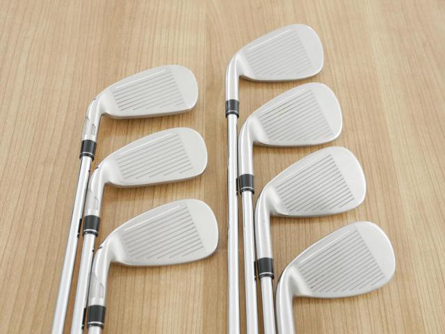 Iron set : Taylormade : ชุดเหล็ก Taylormade Stealth HD (ออกปี 2022 Japan Spec. ใบใหญ่มาก ตีง่ายสุดๆ) มีเหล็ก 6-Pw,Aw,Sw (7 ชิ้น) ก้านเหล็ก KBS Max MT 80 Flex S