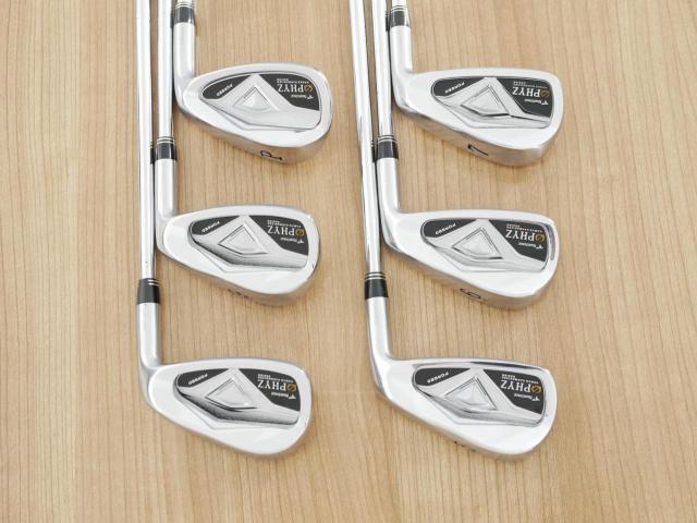 Iron set : Tourstage : ชุดเหล็ก Tourstage PHYZ Forged (ซีรี่ย์ท๊อป นุ่มไกล) มีเหล็ก 5-Pw (6 ชิ้น) ก้านเหล็ก NS Pro 900 Flex S