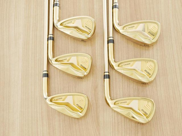 Iron set : Katana : ชุดเหล็ก Katana Voltio Model J Gold (ปี 2018 หน้าเด้ง ตีง่าย ไกล) มีเหล็ก 5-Pw (6 ชิ้น) ก้านกราไฟต์ Fujikura Speeder 550 Flex SR