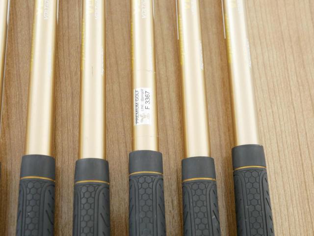 Iron set : Katana : ชุดเหล็ก Katana Voltio Model J Gold (ปี 2018 หน้าเด้ง ตีง่าย ไกล) มีเหล็ก 5-Pw (6 ชิ้น) ก้านกราไฟต์ Fujikura Speeder 550 Flex SR