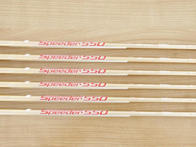 Iron set : Katana : ชุดเหล็ก Katana Voltio Model J Gold (ปี 2018 หน้าเด้ง ตีง่าย ไกล) มีเหล็ก 5-Pw (6 ชิ้น) ก้านกราไฟต์ Fujikura Speeder 550 Flex SR