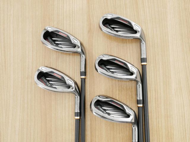 Iron set : Maruman : ชุดเหล็กกระเทย Maruman Shuttle i3000AR (ตีง่าย ไกลมาก) มีเหล็ก 7-10,Pw (5 ชิ้น) ก้านกราไฟต์ Flex R