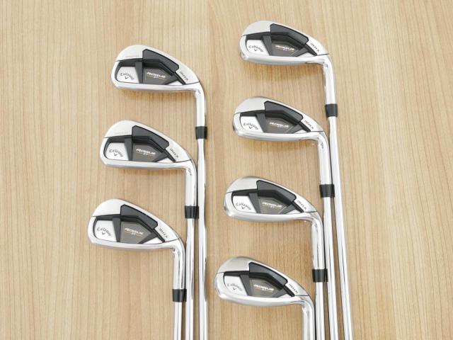 Iron set : Callaway : ชุดเหล็ก Callaway Rogue ST Max (ออกปี 2022 ตีง่าย ไกลมาก) มีเหล็ก 6-Pw,Aw,Gw (7 ชิ้น) ก้านเหล็ก Dynamic Gold 95 S200