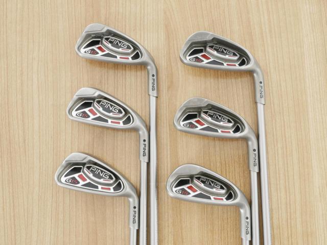 Iron set : Ping : ชุดเหล็ก Ping G15 มีเหล็ก 5-Pw (6 ชิ้น) ก้านกราไฟต์ Tour AD Flex SR