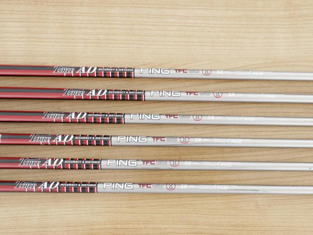 Iron set : Ping : ชุดเหล็ก Ping G15 มีเหล็ก 5-Pw (6 ชิ้น) ก้านกราไฟต์ Tour AD Flex SR