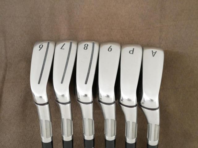 Iron set : Taylormade : ชุดเหล็ก Taylormade Stealth (ออกปี 2022 Japan Spec.) มีเหล็ก 6-Pw,Aw (6 ชิ้น) ก้านเหล็ก KBS Max MT 85 Flex S