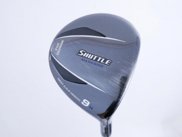 Fairway Wood : Maruman : หัวไม้ 9 Maruman Shuttle Maraging (ออกปี 2016) Loft 24 Flex R