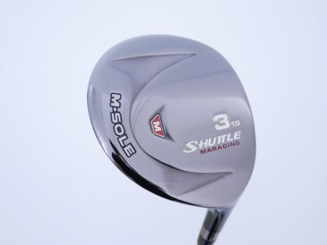 Fairway Wood : Maruman : หัวไม้ 3 Maruman Shuttle M-Sole Loft 15 Flex R