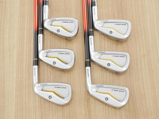 Iron set : Honma : ชุดเหล็ก Honma Tour World TW717P (Forged) มีเหล็ก 5-10 (6 ชิ้น) ก้านกราไฟต์ Honma ARMRQ 8 (62) Flex R (2 ดาว)