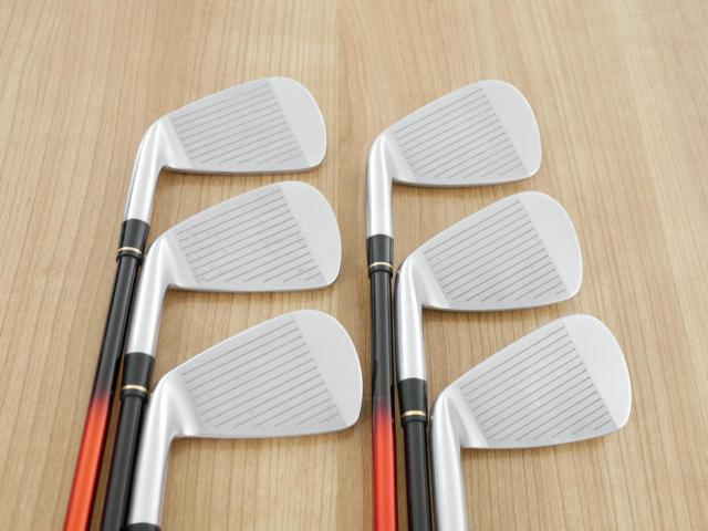 Iron set : Honma : ชุดเหล็ก Honma Tour World TW717P (Forged) มีเหล็ก 5-10 (6 ชิ้น) ก้านกราไฟต์ Honma ARMRQ 8 (62) Flex R (2 ดาว)