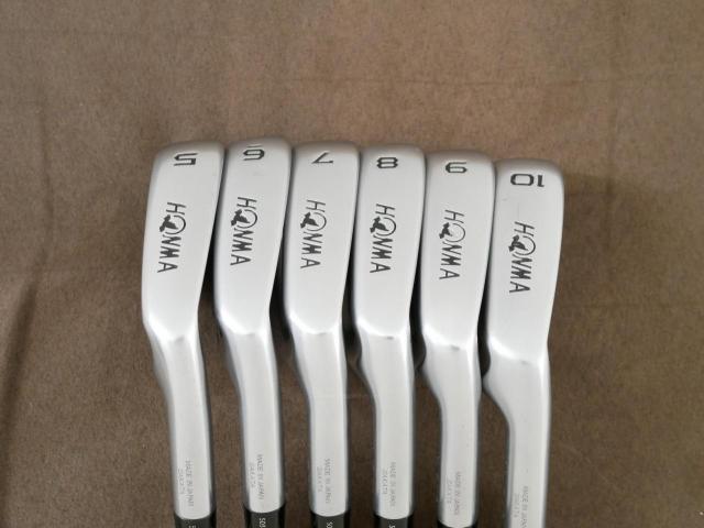 Iron set : Honma : ชุดเหล็ก Honma Tour World TW717P (Forged) มีเหล็ก 5-10 (6 ชิ้น) ก้านกราไฟต์ Honma ARMRQ 8 (62) Flex R (2 ดาว)