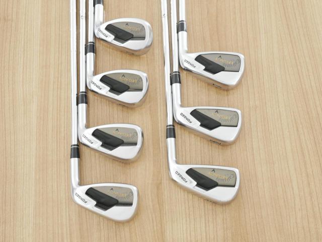 Iron set : Callaway : ชุดเหล็ก Callaway Legacy V (Forged) มีเหล็ก 5-Pw,Sw (7 ชิ้น) ก้านเหล็ก Memphis 10 Flex SR