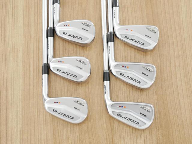 Iron set : Other Brand : ชุดเหล็ก Cobra AMP CELL Pro (Forged) มีเหล็ก 5-Pw (6 ชิ้น) ก้านเหล็ก NS Pro Modus 120 Flex S