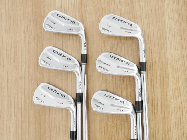 Iron set : Other Brand : ชุดเหล็ก Cobra AMP CELL Pro (Forged) มีเหล็ก 5-Pw (6 ชิ้น) ก้านเหล็ก NS Pro Modus 120 Flex S
