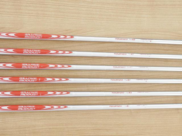 Iron set : Other Brand : ชุดเหล็ก Cobra AMP CELL Pro (Forged) มีเหล็ก 5-Pw (6 ชิ้น) ก้านเหล็ก NS Pro Modus 120 Flex S