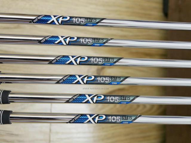 Iron set : Bridgestone : Bridgestone JGR Forged (ออกปี 2017 นุ่ม แน่น) มีเหล็ก 5-PW (6 ชิ้น) ก้านเหล็ก XP 105 Flex S