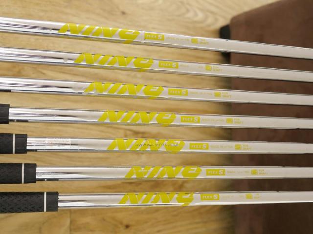 Iron set : Bridgestone : ชุดเหล็ก Bridgestone Tour B X-CB Forged (ออกปี 2018 นุ่ม แน่น) มีเหล็ก 4-PW (7 ชิ้น) ก้านเหล็ก Shimada Nine Flex S