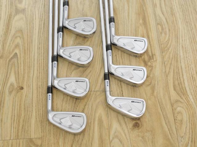 Iron set : Bridgestone : ชุดเหล็ก Bridgestone Tour B X-CB Forged (ออกปี 2018 นุ่ม แน่น) มีเหล็ก 4-PW (7 ชิ้น) ก้านเหล็ก Shimada Nine Flex S