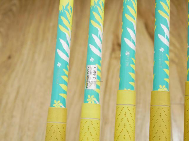 Lady club : All : ชุดเหล็ก Bridgestone Paradiso มีเหล็ก 7-Pw,Sw (5 ชิ้น) ก้านกราไฟต์ Flex L