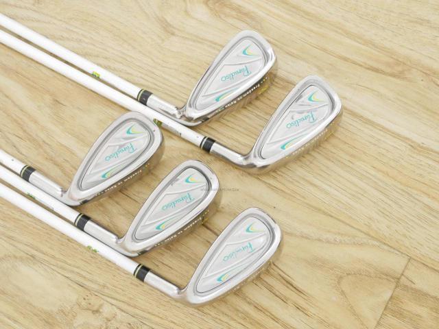 Lady club : All : ชุดเหล็ก Bridgestone Paradiso มีเหล็ก 7-Pw,Sw (5 ชิ้น) ก้านกราไฟต์ Flex L