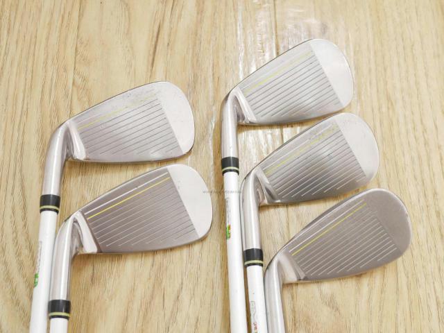 Lady club : All : ชุดเหล็ก Bridgestone Paradiso มีเหล็ก 7-Pw,Sw (5 ชิ้น) ก้านกราไฟต์ Flex L