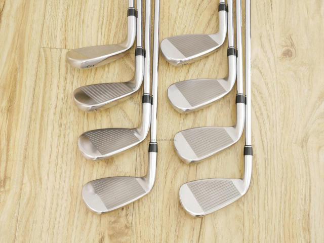 Iron set : PRGR : ชุดเหล็ก PRGR RS Red (รุ่นปี 2020 หน้าเด้ง ตีไกลมาก) มีเหล็ก 5-Pw,Aw,Sw (8 ชิ้น) ก้านเหล็ก NS Pro 80 Flex SR (M-40)