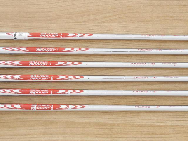Iron set : Ping : ชุดเหล็ก Ping G710 (ปี 2021 Japan Spec. ใบใหญ่ ง่ายที่สุด ไกลที่สุดของ Ping) มีเหล็ก 5-Pw (6 ชิ้น) ก้านเหล็ก NS Pro Modus 120 Flex S
