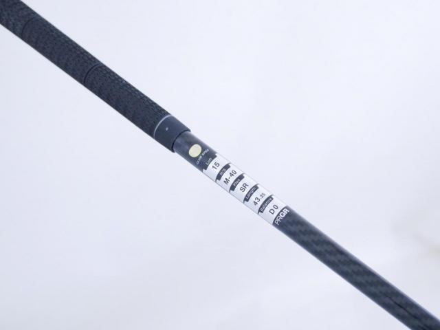 Fairway Wood : PRGR : หัวไม้ 3 PRGR Super Egg (รุ่นปี 2023 หน้าเด้งเกินกฏ COR 0.84 หายากมาก) Loft 15 ก้าน M-40 Flex SR