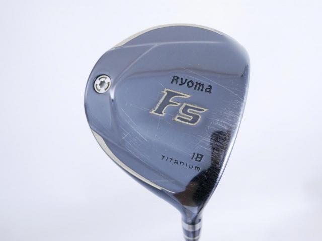Fairway Wood : Other Brand : หัวไม้ 5 Ryoma F Titanium (รุ่นปี 2019 ไกลมากๆ) Loft 18 ก้าน Tour AD RF2 Flex SR