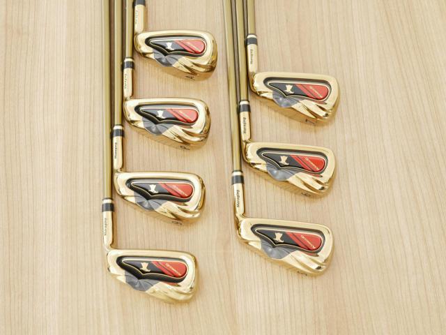 Iron set : Kasco : ชุดเหล็ก Kasco ID Maraging มีเหล็ก 5-Pw,Aw (7 ชิ้น) ก้านกราไฟต์ Flex R