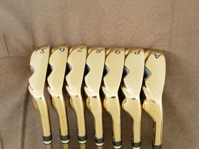 Iron set : Kasco : ชุดเหล็ก Kasco ID Maraging มีเหล็ก 5-Pw,Aw (7 ชิ้น) ก้านกราไฟต์ Flex R