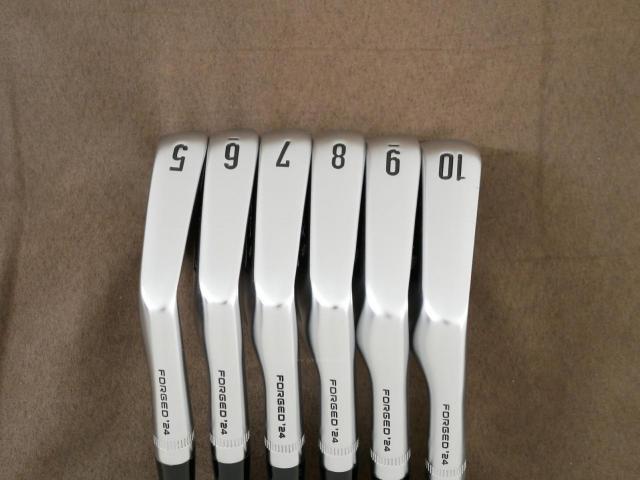 Iron set : Callaway : ชุดเหล็ก Callaway APEX MB Forged (ออกปี 2024) มีเหล็ก 5-10 (6 ชิ้น) ก้านเหล็ก Dynamic Gold MID 115 S200