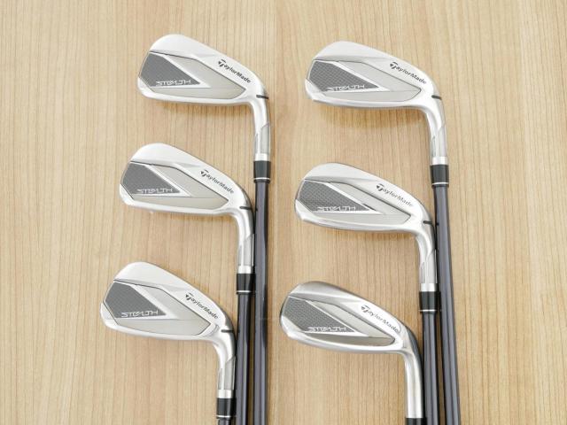 Iron set : Taylormade : ชุดเหล็ก Taylormade Stealth (ออกปี 2022 Japan Spec.) มีเหล็ก 6-Pw,Sw (6 ชิ้น) ก้านกราไฟต์ Mitsubishi Tensei TM60 Flex R